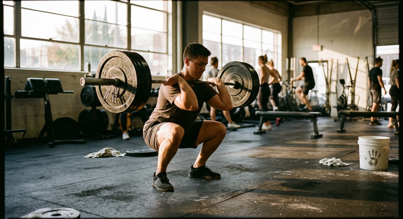 Gritmill Fitness members training