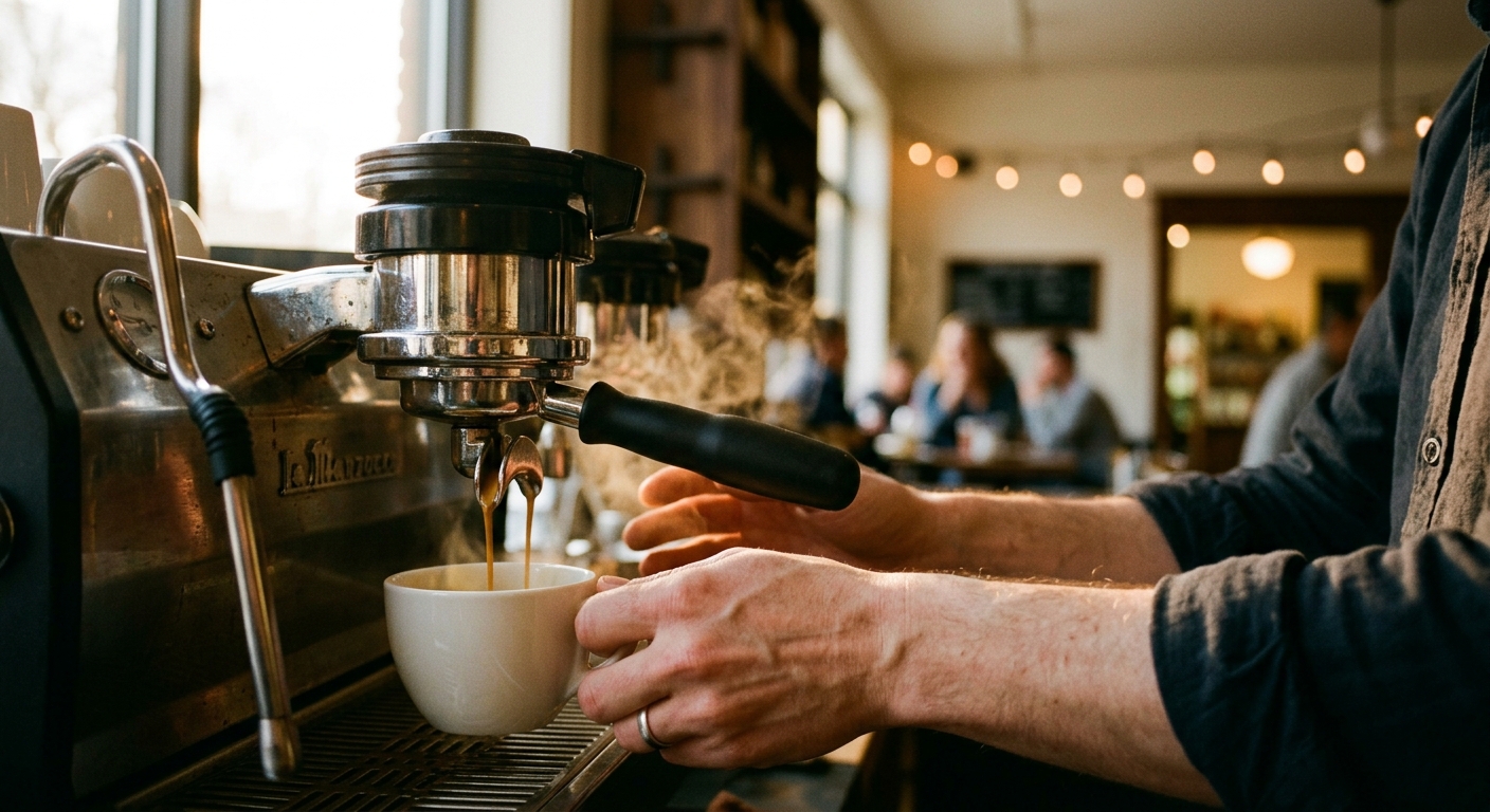 Ember & Oak Coffee Co. roastery
